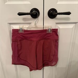 Lululemon Athletica Pink Athletic Shorts